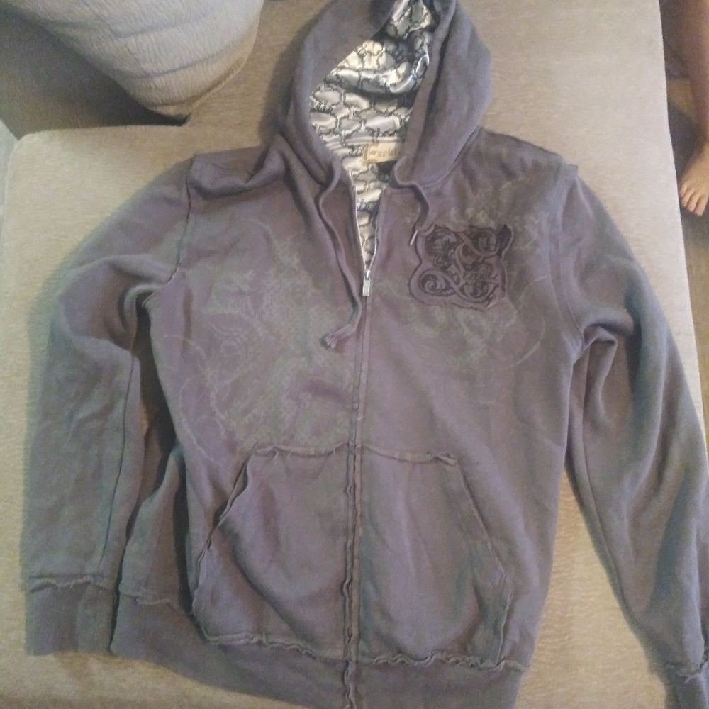 Grey hoodie